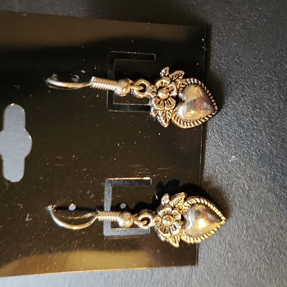 Heart earrings
